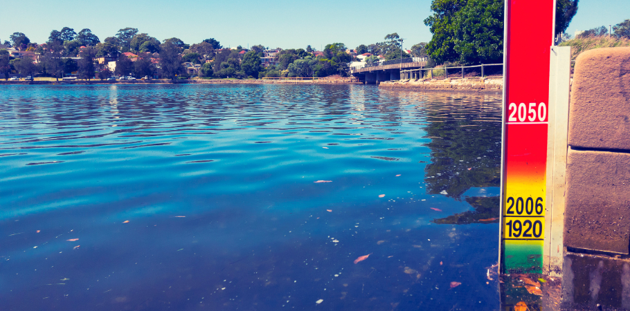 Sea level rising